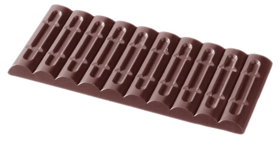 תבנית פוליקרבונט חפיסת שוקולד 3 יח' 85 גרם CW2072