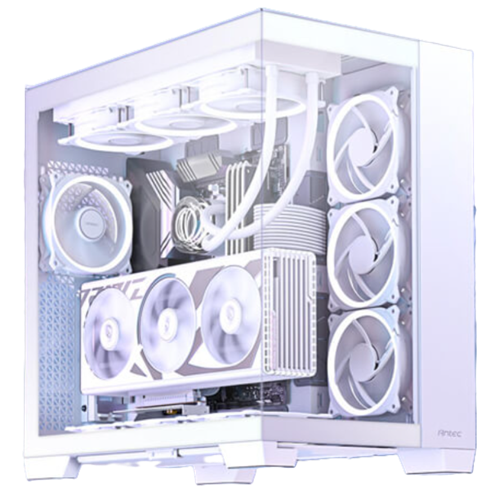 מארז Antec C8 Mid-Tower E-ATX 3X360 Radiator Support Type-c White