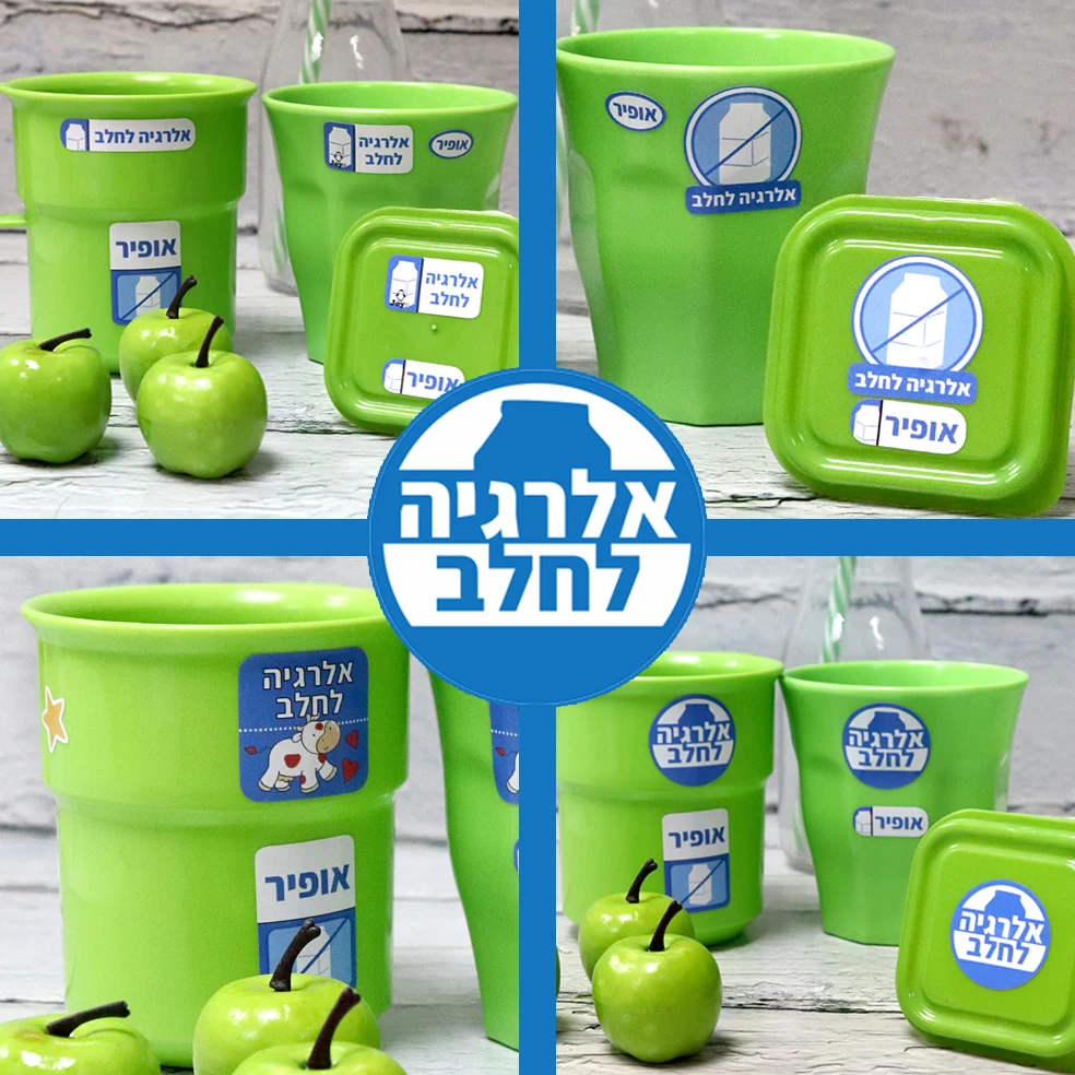מדבקות אלרגיה לילדים: כל מה שצריך לדעת על מדבקות לסימון רגישויות ובטיחות אוכל