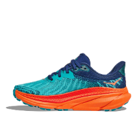Hoka Challenger 7 נעלי ספורט נשים הוקה צ'אלנג'ר 7 בצבע טורקיז/כתום | HOKA נשים