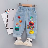 מכנס ג'ינס דמויות מצוירות לילדים