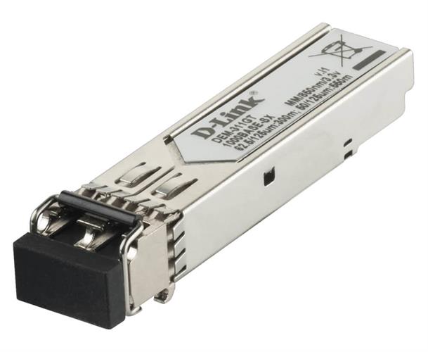 D-Link GBIC SX Multi-mode Fiber Transceiver (up to 550m, support 3.3V power)