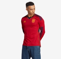 adidas Spain 2022 LS Home Shirt