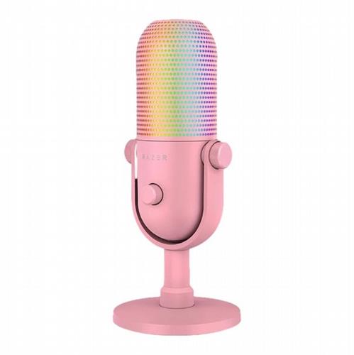 מיקרופון סטרימינג Razer Seiren V3 Chroma ורוד