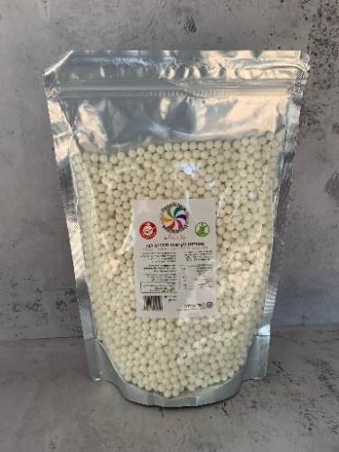 1 קילו סוכריות סודה 7 ממ - לבן