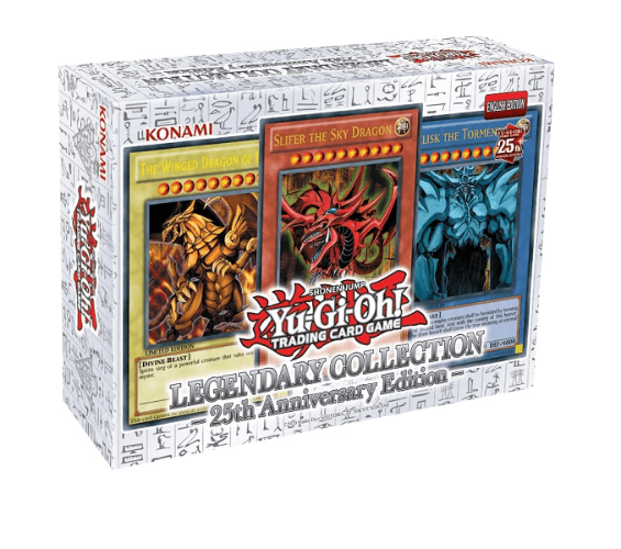 Yu-Gi-Oh Legendary Collection 25th Anniversary Box Set קלפי יו-גי-הו TCG מקוריים האוסף האגדתי 25 שנה