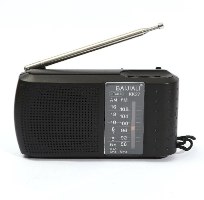 טרנזיסטור (רדיו FM / AM) עובד באמצעות סוללות AA - דגם BJL-KK27 חברת BAIJIALI