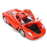 דגם מכונית בוראגו פרארי אנזו אדומה Bburago Ferrari Enzo Red 1/24