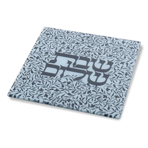 תחתית לסיר חם הדפס עלים שבת שלום
