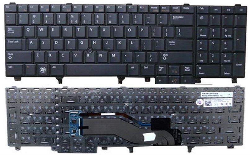 מקלדת למחשב נייד דל כולל עכבר מובנה Dell Latitude E6520 E6530 M6600 M6700 Laptop keyboard 0DY26D
