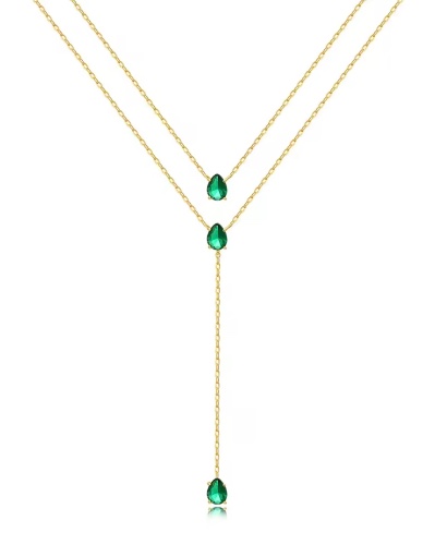 Dream Necklace Gold Green