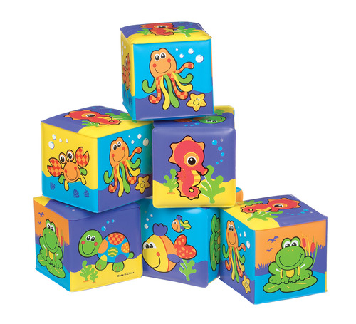 פלייגרו - קוביות רכות לאמבטיה - Playgro 181170