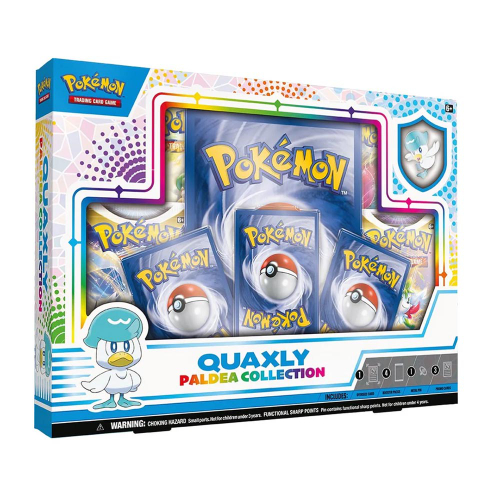 פוקימון - מארז פוקימון  פרומו - Pokemon TGC Paldea Collection (Quaxly)