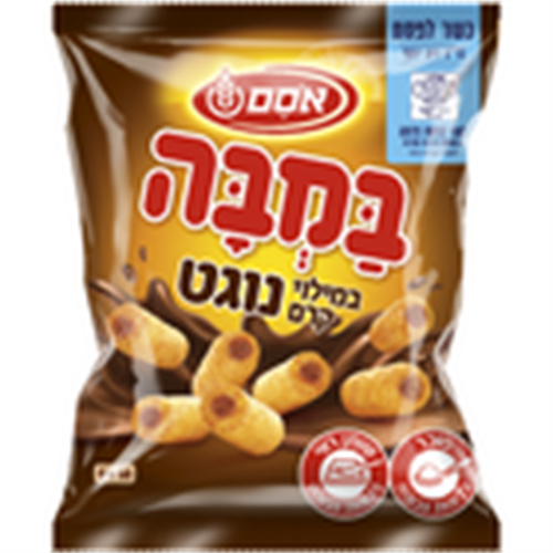 חטיף במבה במילוי קרם נוגט, 60 גרם | אסם