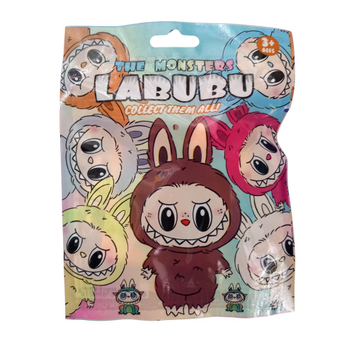 שקיות הפתעה - לבובו את המפלצות דמות + 3 קלפים - LABUBU