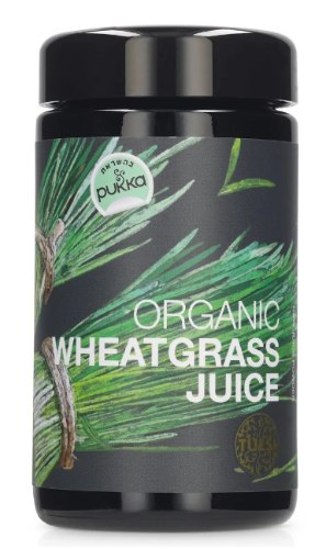 אבקת מיץ עשב חיטה | Organic Wheat Grass Juice Powder | פוקה Pukka