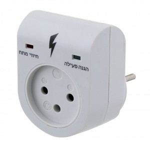 מגן ברקים תקע שקע GPT
