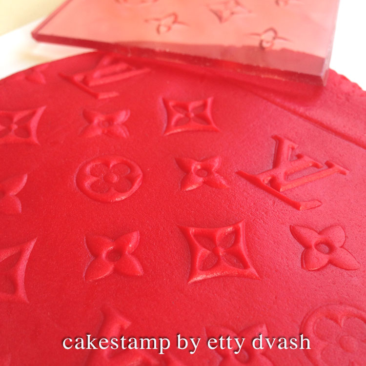 High Fashion LV Stamp Set - Annettes Cake Supplies