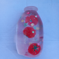 סקווישי  בקבוק ג'לי נצנצים שקוף  - Squishy Clear Glitter Jelly Bottle  YYP-122-1