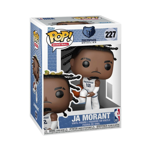 בובת פופ כדורסלן ג'ה מוראנט - Funko POP GRIZZLIES  NBA  Ja Morant #227