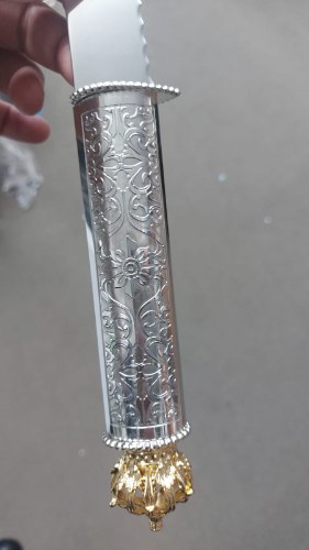 סכין לחלות שבת- ויקטורינוקס   H20 victorinox כסף טהור 925