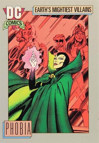 קלף בודד די.סי קומיקס DC Comics - A Sample of Phobia's Illusions - Earth's Mightiest Villains - 103