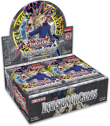 קלפי יו-גי-הו בוסטר בוקס Yu-Gi-Oh! TCG: Invasion of Chaos Booster Box