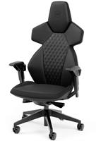מושב רחב ומרופד בכיסא Noblechairs Dawn Black לנוחות מירבית