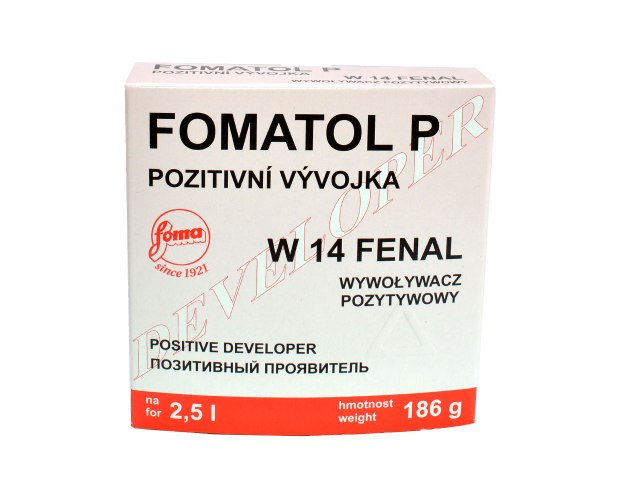 Fomatol Powder P W14 neutral tone paper developer for 2.5l מפתח נייר שחור לבן טון ניטרלי