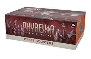 Magic: The Gathering Phyrexia: All Will Be One Draft Booster Box 2023 קלפי מג'יק מקוריים דראפט בוסטר