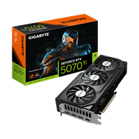 כרטיס מסך GIGABYTE GeForce RTX 5070 Ti WINDFORCE OC V2 16G