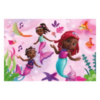 קלמנטוני -  פאזל 4 ב-1 הדיסני אריאל- Clementoni Disney Ariel 4‑in‑1 Puzzle