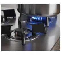 כיריים אינדוקציה 90 ס"מ משולב גז אלקטרולוקס דגם KDI951723K שחור