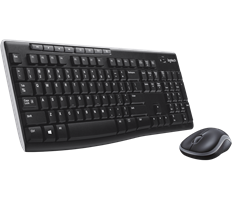 סט אלחוטי Logitech 2.4 MK270