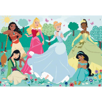 קלמנטוני -  פאזל 104 חלקים מקסי נסיכות דיסני - Clementoni Maxi Puzzle Disney Princess