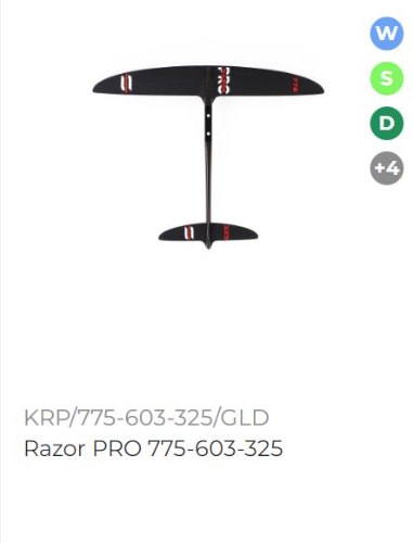 Razor PRO 775-603-325 631cm2