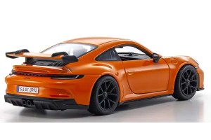 דגם מכונית בוראגו פורשה כתומה Bburago Porsche 911 GT3