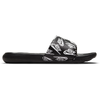 Nike Victori One Slide כפכפי סלייד נייק שחור לוגו לבן מפוזר יוניסקס | NIKE