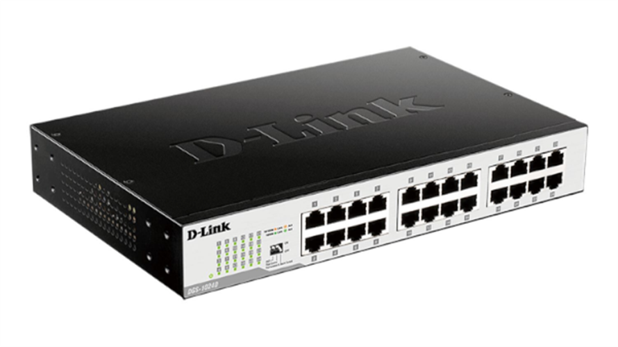 מתג לא מנוהל D-LINK NETWORK SWITCH UNMANAGED GIGABIT ETHERNET 1U