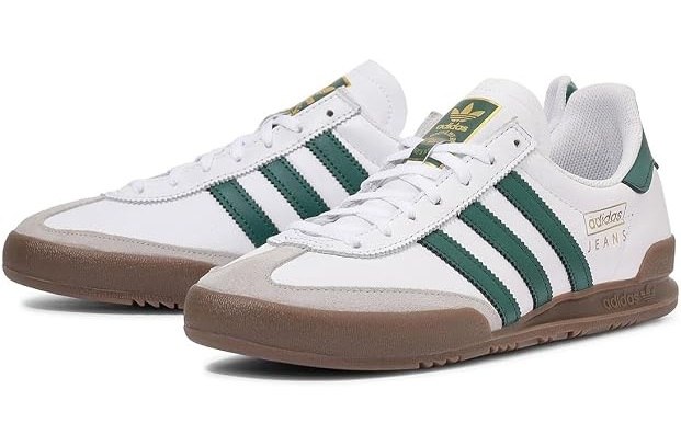 נעלי אדידס Adidas Jeans לבן ירוק