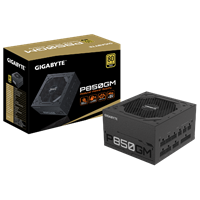 ספק כח GIGABYTE P850GM ATX V12 120mm Fan 80 plus GOLD