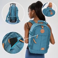 תיק גב עליה למטוס CABIN MAX METZ STOWAWAY PETROL BLUE 40x25x20