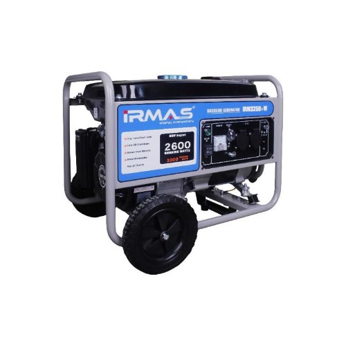 גנרטור בנזין פתוח 3000W חד פאזי מיוצר באירופה מבית IRMES