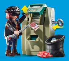 פליימוביל 70572 מרדף אופנוע משטרתי - playmobil משטרה