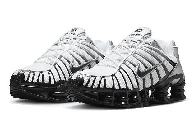סניקרס נייק שוקס Nike X Shox TL אפור שחור