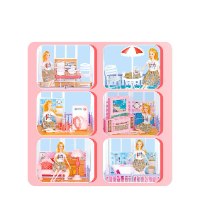 בית בובות Fashion Villa – וילה מפוארת עם 3 קומות ויותר מ־206 חלקים