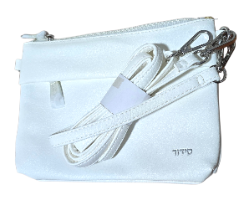 תיק סידור לאישה בצבע כסף