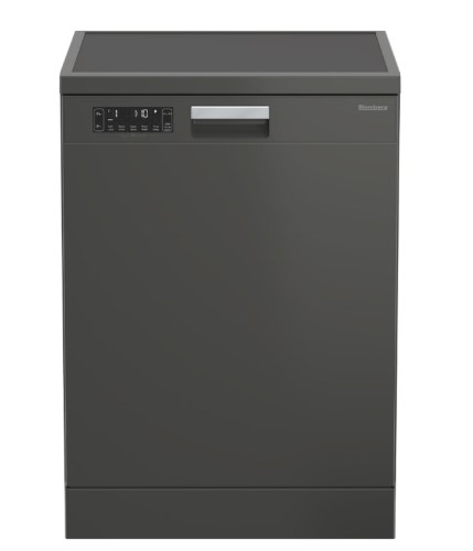 מדיח כלים עומד 14 מערכות כלים בלומברג Blomberg GSN209P8M - גימור אפור כהה