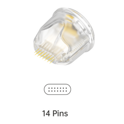 PIN 14 | מחטים סטריליות חד פעמיות למכשיר SKINTRIX TIP