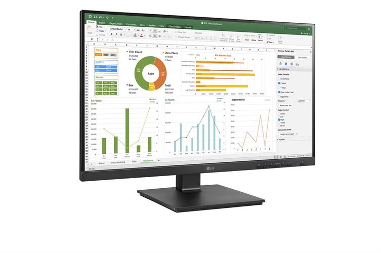 מסך מחשב LG 27" IPS FHD 75Hz 5ms